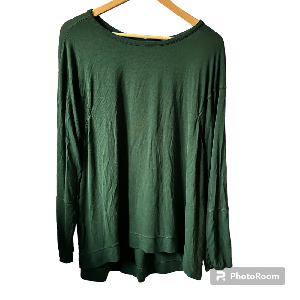Zella Dark Green Long Sleeve Tee